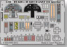 CF-5A/ CF-116 フリーダムファイター 計器盤/シートベルト カラーズーム (接着剤付) (プラモデル)