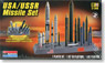 USA/USSR Missile Set (Plastic model)