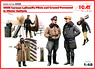 German Luftwaffe Pilots & Ground Personnel in Winter uniform (Plastic model)