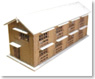 (Z) Wooden Apartment (Unassembled Kit) (Model Train)