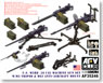 M2HB .50 Machinegun Set w/Rack (Plastic model)