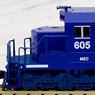 EMD SD40-2 Early with Dynamic Brake Pan Am Railways #605 (Model Train)