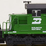 SD40-2 Mid Burlington Northern Railroad #7010 (Model Train)