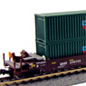 Gonderson MAXI-I Double Stack Car BNSF #2387824 (5-Car Set) (Model Train)