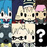 D4 DRAMAtical Murder Rubber Key Ring Collection 8 pieces (Anime Toy)