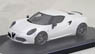 アルファロメオ 4C ランチエディション ジュネーブモーターショー 2013 (マットパールホワイト) (ミニカー)
