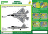 [1/48] F-22 Raptor Camo Scheme Airbrush Camo-Mask (Plastic model)