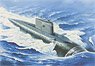 ロシア アルファ級原子力潜水艦 (705/705K計画 705型潜水艦リーラ) (プラモデル)