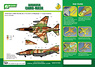 [1/72] IAF F-4 Phantom II Camo Scheme Airbrush Camo-Mask (Plastic model)