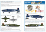 [1/32] B25PBJ-1 Marines `Devil Dog`,B-25J `1 For the Gipper` 100BS 42BG 13 AF (Decal)