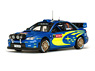 スバル　インプレッサ　WRC07- #7 P.Solberg/P.Mills (Rally of Great Britain 2010) (ミニカー)