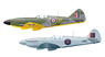 Spitfire F.21 `Victor` and F.23 `Valiant` Prototypes (Plastic model)