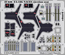 EA-18G NACES ejection seat Color Etching Parts (Plastic model)