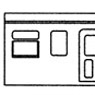 1/80 江若鉄道 オハ1900形タイプ 4両ペーパー製車体キット (4両・組み立てキット) (鉄道模型)