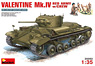 Valentine Mk.IV Red Army w/Crew (5pcs) (Plastic model)