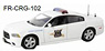 2012 Dodge Charger Police `Indiana State Police` (ミニカー)