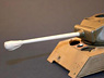 M1 76mm Barrel with Canvas Cover for M4 Sherman Tank (Plastic model)