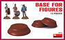 Bases for Figures (12pcs) (Plastic model)