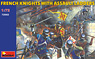 French Knights with Assault Ladeers - XV Century (Plastic model)