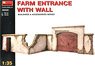 Farm Entrance with Wall (Plastic model)