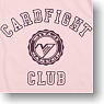 Card Fight!! Vanguard Miyaji Gakuen Card Fight Club T-shirt Baby Pink XS (Anime Toy)