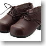 50cm Plain Shoes (Brown) (Fashion Doll)
