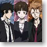 Psycho-Pass Clear Poster Set A (Kogami Shinya/Tsunemori Akane/Kagari Shusei) (Anime Toy)