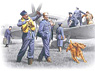 The Royal Air Force Pilots & Ground Personnel WW-II (Plastic model)