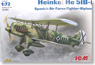 German Heinkel He-51B-1 Biplane Fighter Spanish Civil War (Plastic model)