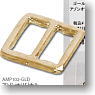 アゾンオリジナル7×8バックル (4個入り) (ゴールド) (ドール)