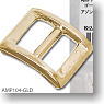 Azone Original 10 x 8 Round Buckle (4 pieces) (Gold) (Fashion Doll)