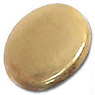 Azone Original 5mm Round Button (5 pieces) (Gold) (Fashion Doll)