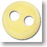 Azone Original 4mm Rincup Button (20 pieces) (Yellow) (Fashion Doll)