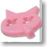 SnottyCat Snotty Cat Button (5 pieces) (Pink) (Fashion Doll)