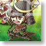 Mini Chara Samurai Warriors Saijiki Clear File Mizuho Orchard in Early Summer (Anime Toy)