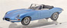 ジャガー Eタイプ シリーズ1 コンバーチブル シルバーブルー 1961 (ミニカー)