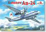アントノフ An-24 コーク ターボプロップ旅客機 (プラモデル)