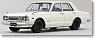 ニッサン スカイライン 2000GT-R 1969 前期型 ワイドホイール (PGC10 /4ドア/エンジン付) ホワイト (ミニカー)