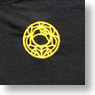 少女革命ウテナレディースTシャツ 薔薇の刻印　BLACK (キャラクターグッズ)