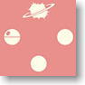 SW Silk Narrowtie (Death star x Dot) Pink (Anime Toy)
