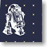 SWシルクナロータイ (R2-D2×星) 青 (キャラクターグッズ)