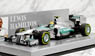 メルセデス AMG ペトロナス F1 チーム W04 L.ハミルトン 2013 (ミニカー)