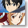 [Sword Art Online] Character Universal Rubber Mat [Asuna & Kirito] (Anime Toy)