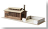 (Z) Sand baked hut (Unassembled Kit) (Model Train)