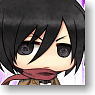 Attack on Titan Mofumofu Mini Towel Mikasa (Anime Toy)