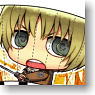 Attack on Titan Mini Folding Fan Strap Armin (Anime Toy)