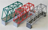 HO Single-line Truss Bridge Kit (S, Gray) (Painted Unassembled Kit) (Model Train)