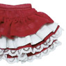 Wicked Style 4-Tiered Frill Miniskirts (Red) (Fashion Doll)