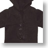 PNM MykeeSurf Hood Onepiece (Black) (Fashion Doll)