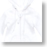PNM Cat Ears Parker Onepiece (White) (Fashion Doll)